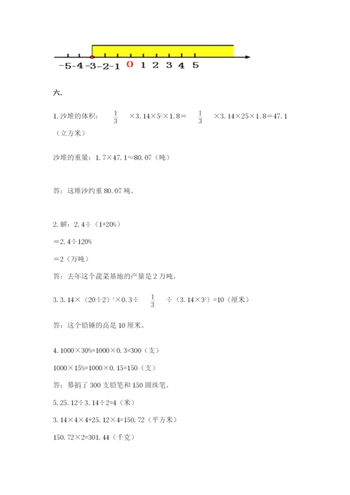 杭州文澜中学小升初数学试卷精品（易错题）.docx