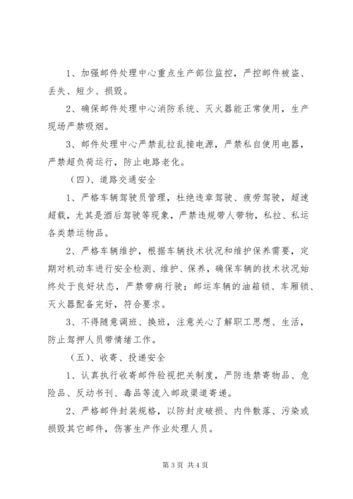 7邮政局安全生产的调研报告.docx