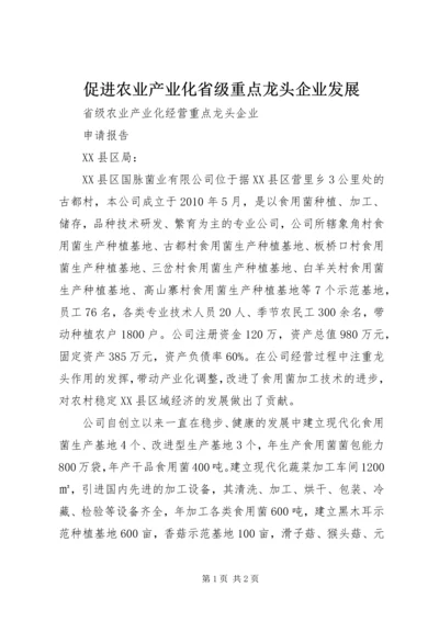 促进农业产业化省级重点龙头企业发展 (4).docx