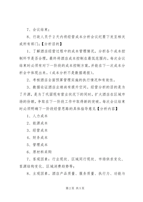 经营分析会安排情况 (2).docx