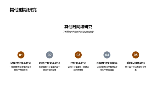 中期社会变革解析