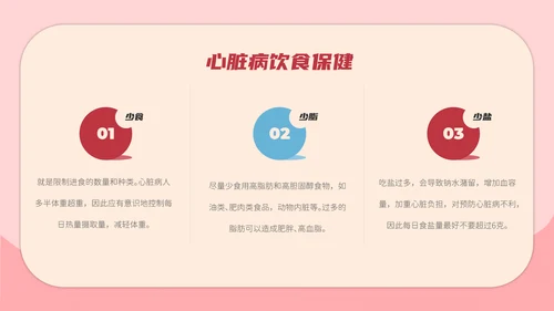 心内科医生心脏病医疗冠心病防护PPT模板