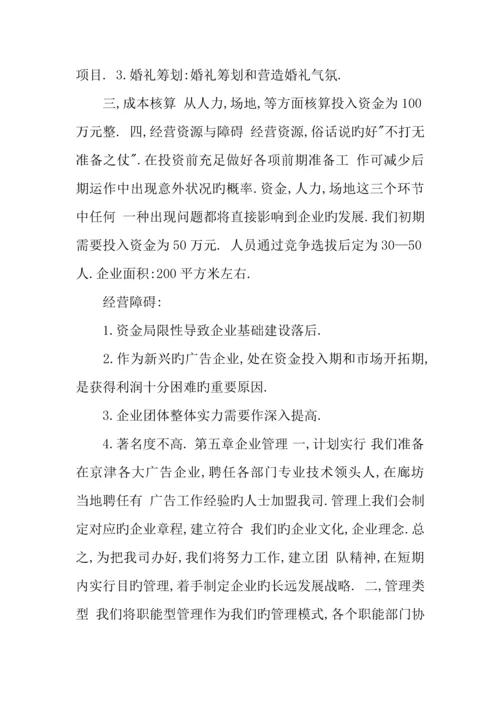 网络公司创业策划书.docx