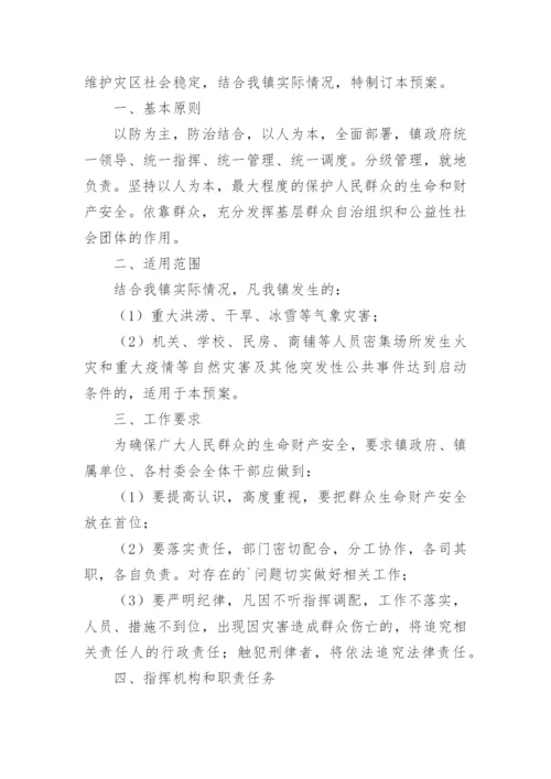 防灾减灾应急预案.docx