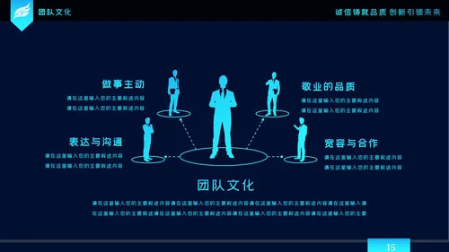 2020科技企业公司简介企业宣传ppt模板