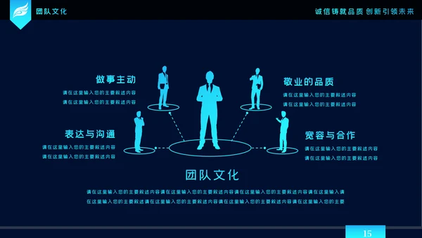 2020科技企业公司简介企业宣传ppt模板