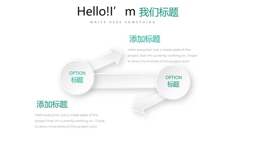 简约清新牙科工作总结动态PPT
