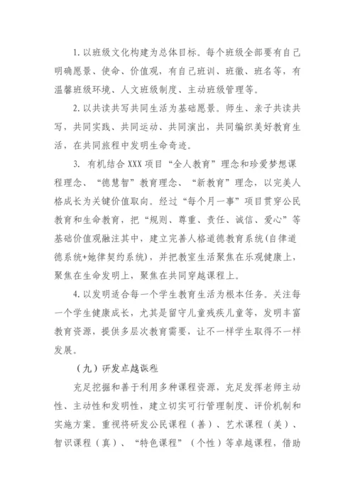 新教育实施专业方案.docx