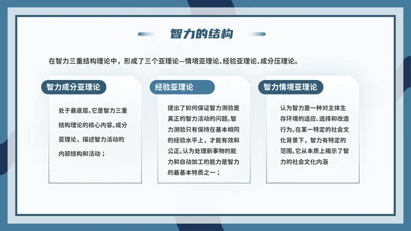 心理学能力教学PPT模板