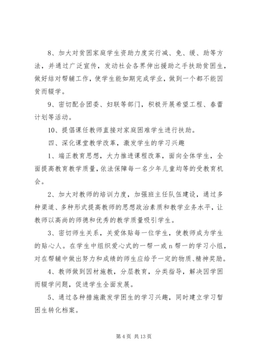 初中控辍保学工作措施.docx