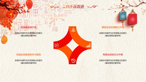 2019中国风水彩风格年会庆典颁奖盛典PPT模板