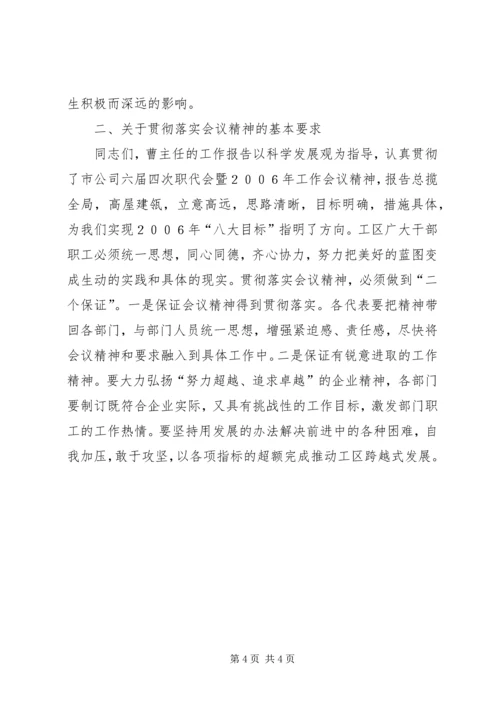 公司职代会开幕闭幕词 (4).docx