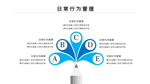 2021蓝色商务新员工入职培训动态PPT模板