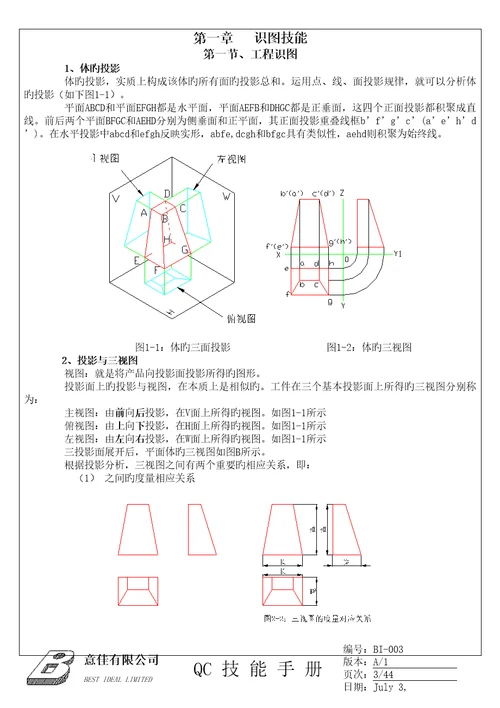 QC技能标准手册