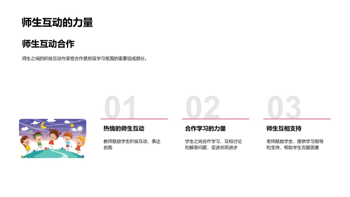 班级学习生活报告PPT模板