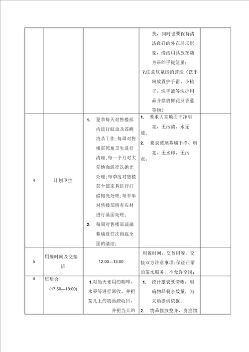 案场保洁工作流程、标准