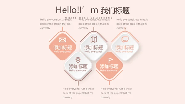 时尚创意微立体述职报告商务通用PPT动态模板