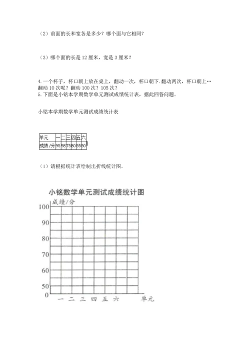 人教版五年级下册数学期末测试卷及答案（网校专用）.docx