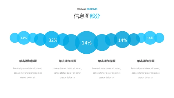 简洁蓝色设计公司简介商务汇报PPT模板