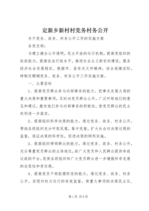 定新乡新村村党务村务公开 (2).docx