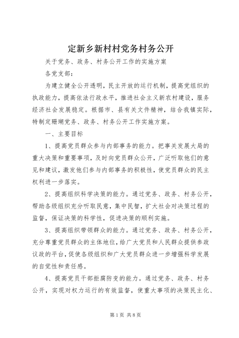 定新乡新村村党务村务公开 (2).docx
