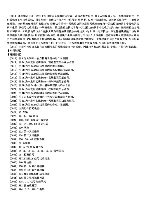 用于车用雷达系统的雷达装置制造方法