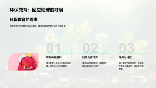 绿色教育：植树节实践