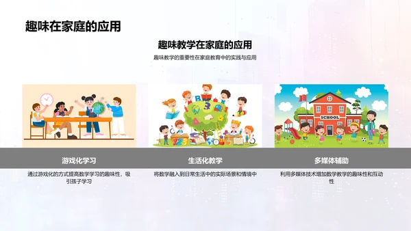 亲子数学趣味教学