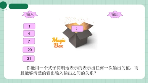 用字母表示数