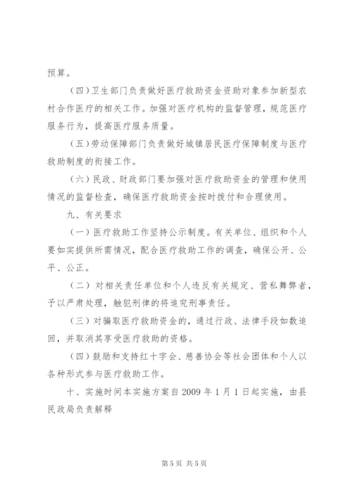 城乡困难群众医疗救助方案.docx