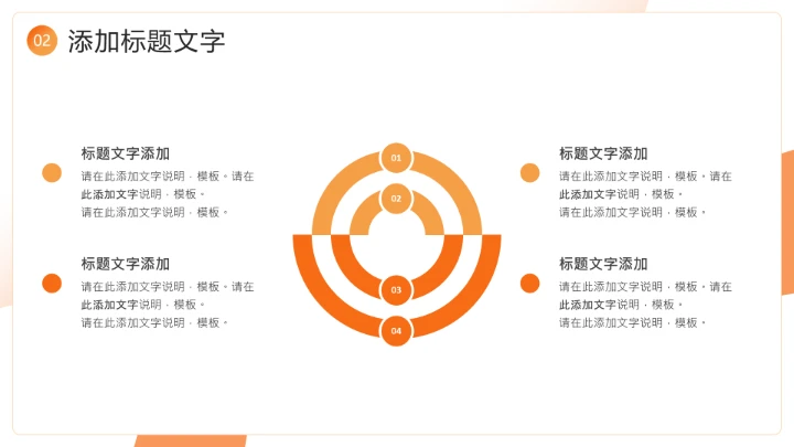 橙色3D风互联网行业产品平台竞品数据分析报告通用PPT模板