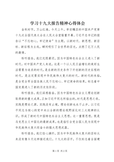 学习十九大报告精神心得体会 (4).docx