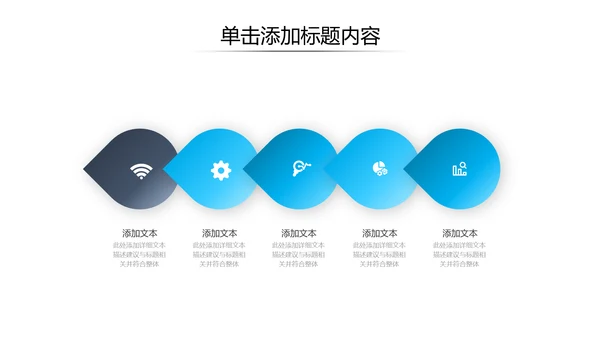 蓝色简洁企业宣传公司简介商务PPT模板