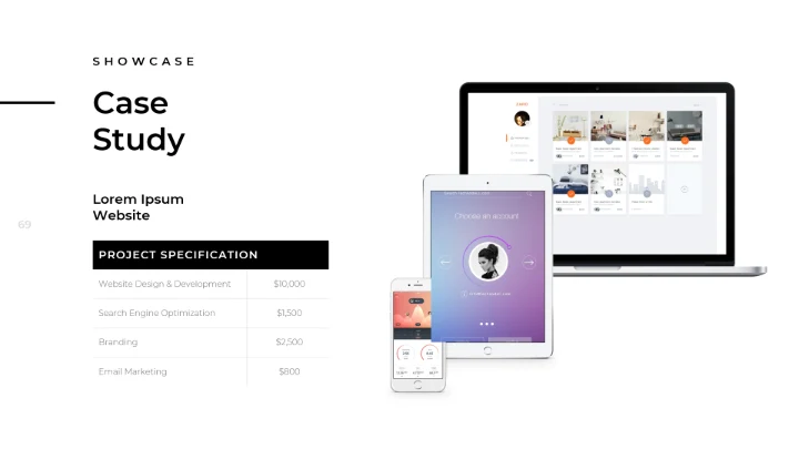 创意黑白调极简主义公司简介动态PPT模板