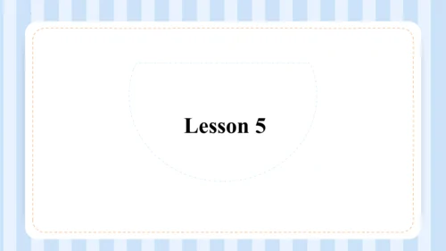 Unit 1 Hello I‘m monkey Lesson 5 - Lesson 6 课件(共44