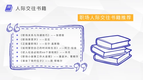 职场提升好书推荐通用PPT模板