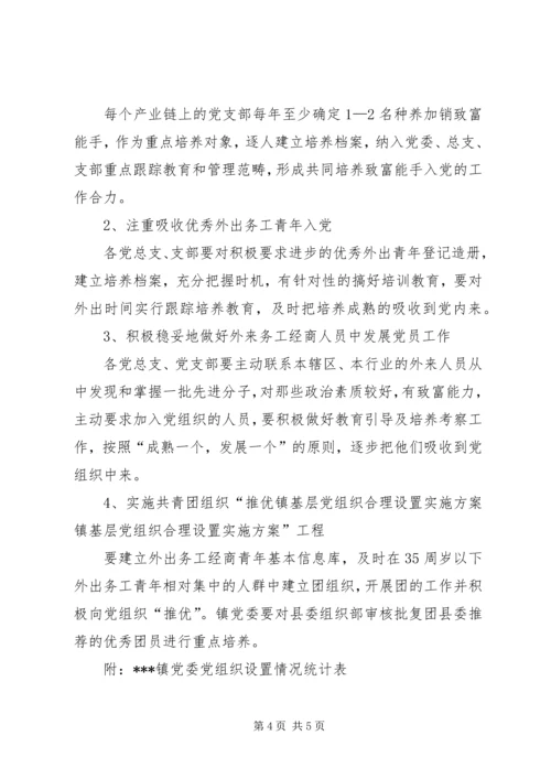 镇基层党组织合理设置实施方案 (9).docx