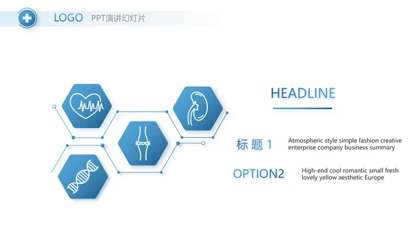 蓝色智慧医院医疗科技信息化建设工作总结PPT