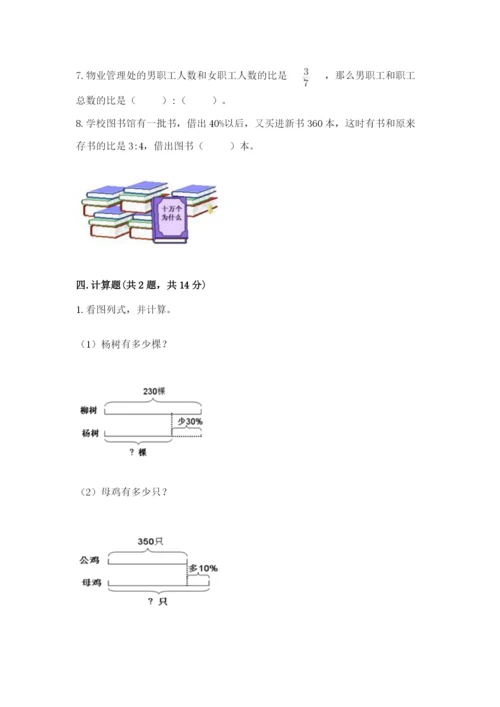 廊坊市固安县六年级下册数学期末测试卷附答案.docx