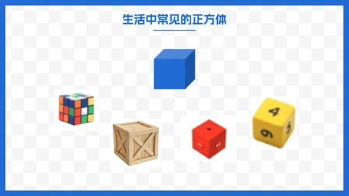 人教版一年级数学上册认识图形课件PPT模板