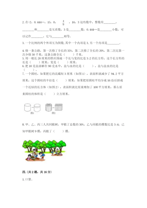 北师大版数学小升初模拟试卷含答案（完整版）.docx