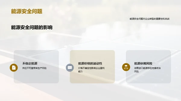 绿色能源：未来的主力