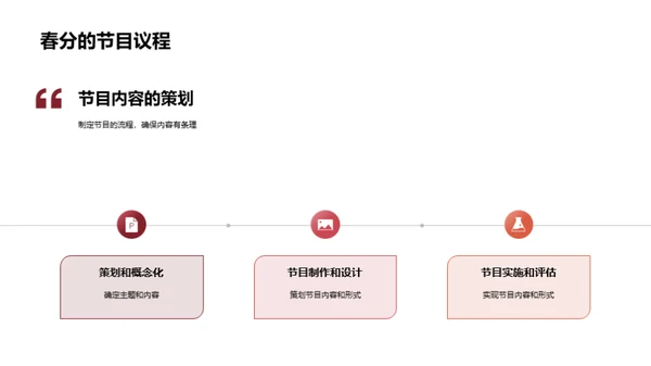 春分文化与节目创新