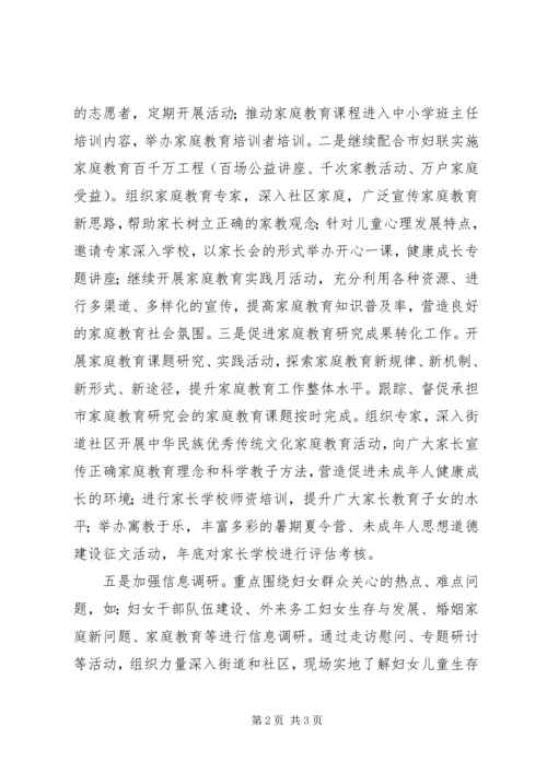 社区妇联年终工作计划.docx