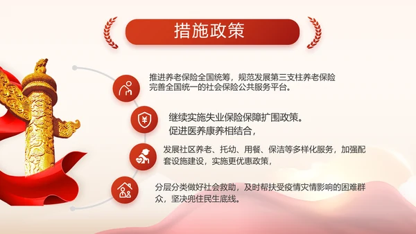 红色乡镇基层党建年终工作汇报PPT