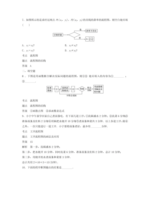 2018高中数学框图41流程图同步学案新人教A版.docx