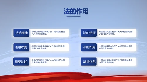 蓝色大气法律工作述职报告动态PPT