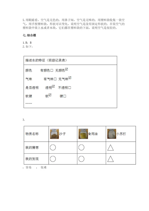教科版一年级下册科学期末测试卷附参考答案（培优a卷）.docx