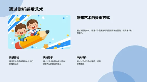 艺术赏析教学PPT模板
