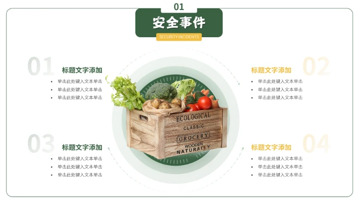 学生食品安全教育主题班会PPT